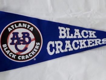 Atlanta Black Crackers Retro Logo Pennant