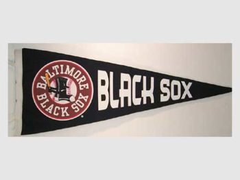 Baltimore Black Sox Retro Logo Pennant