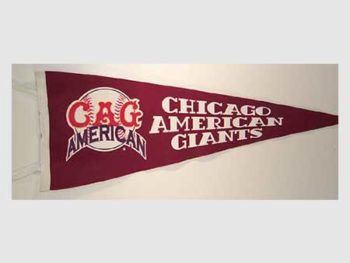 Chicago American Giants Retro Logo Pennant