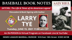 TWITTER TYE BASEBALL BOOK NOTES FLYER 300x169 - Baseball Book Notes: Larry Tye