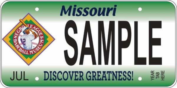 thumbnail_NLBM Green 1 You are currently viewing Senate Bill 189: Creates a special license plate for the Negro Leagues Baseball Museum