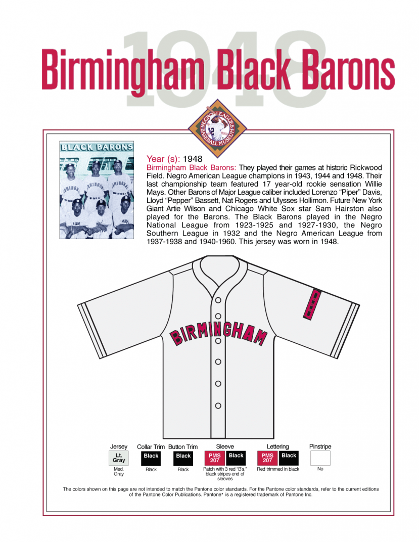 Birmingham Black Barons '48