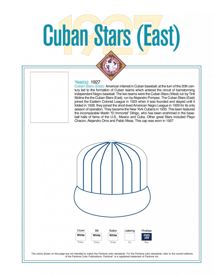 Cuban Stars East '27