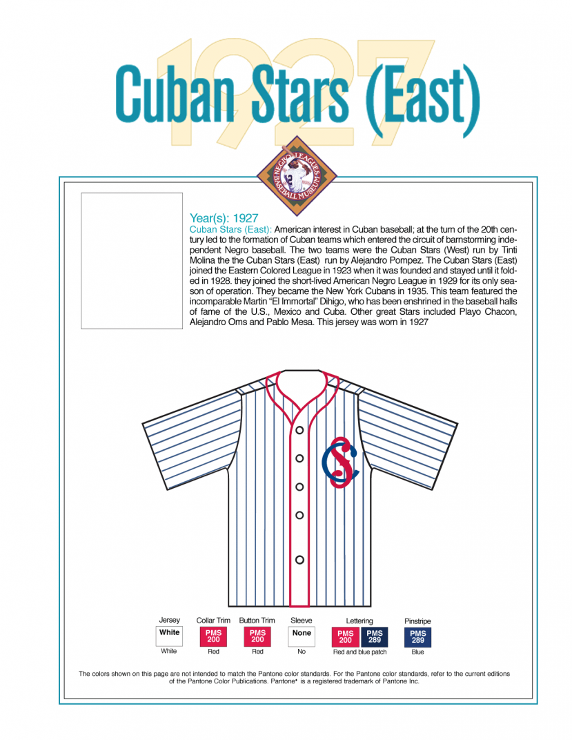Cuban Stars East '27