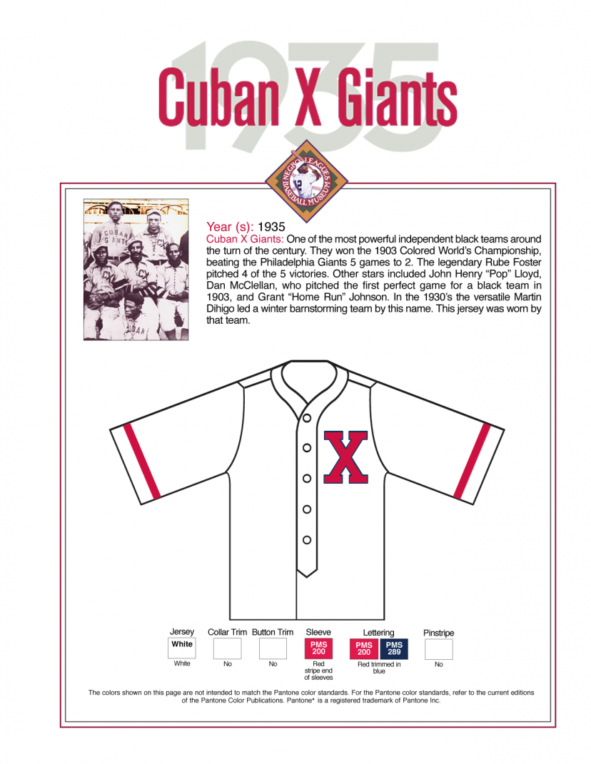 Cuban X Giants '35