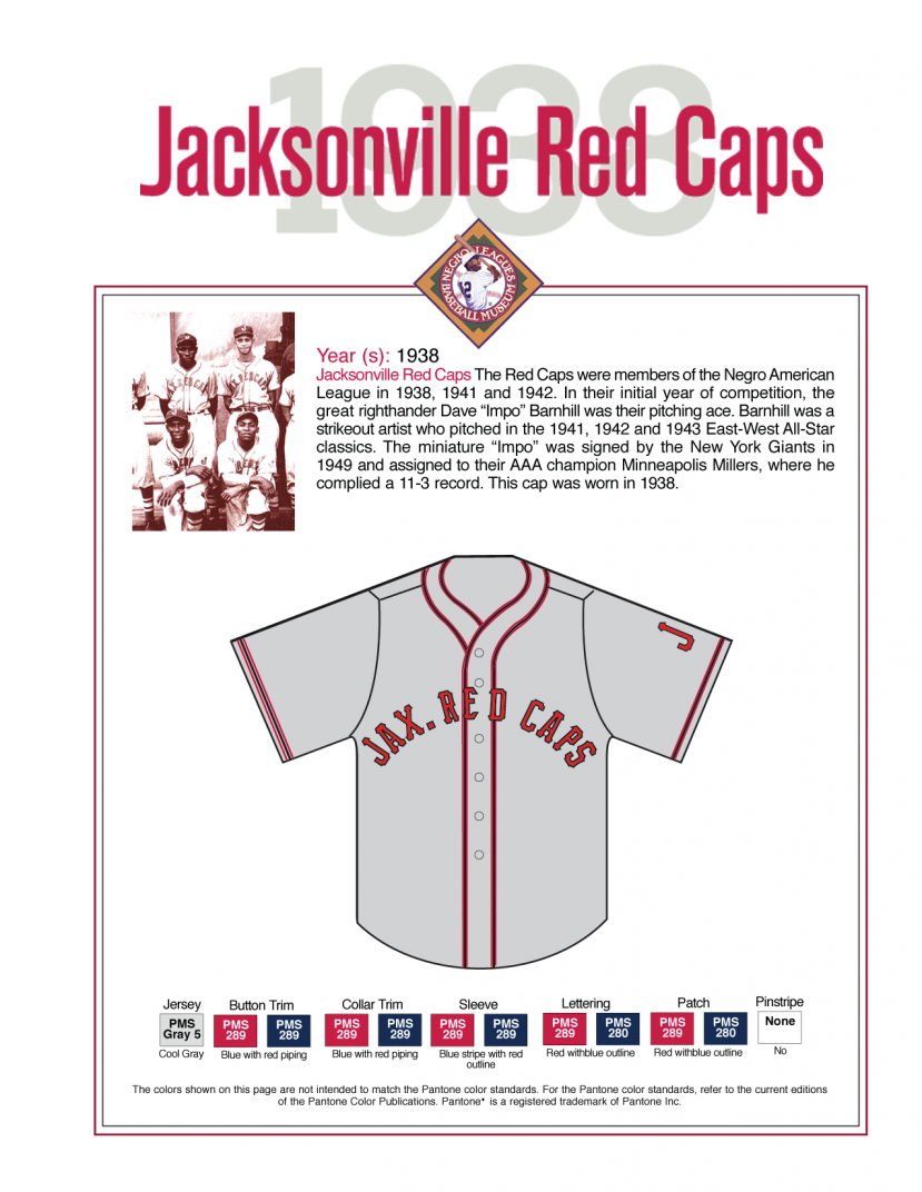 Jacksonville Red Caps '38