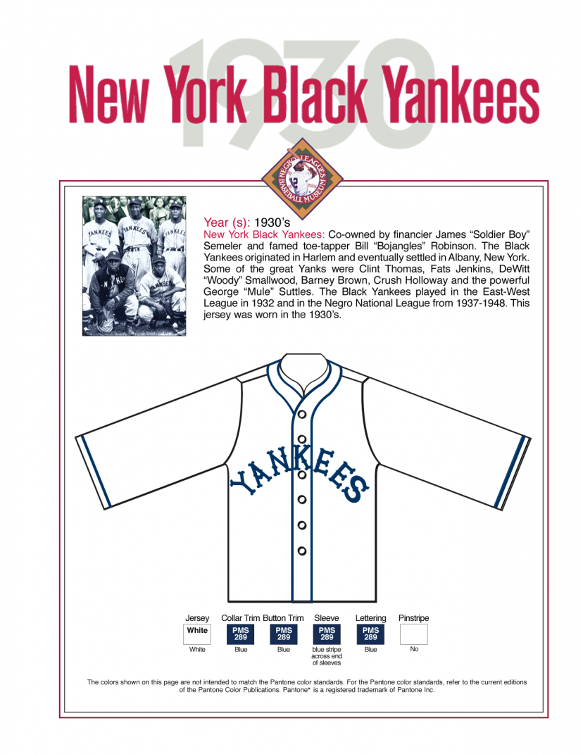 New York Black Yankees '30