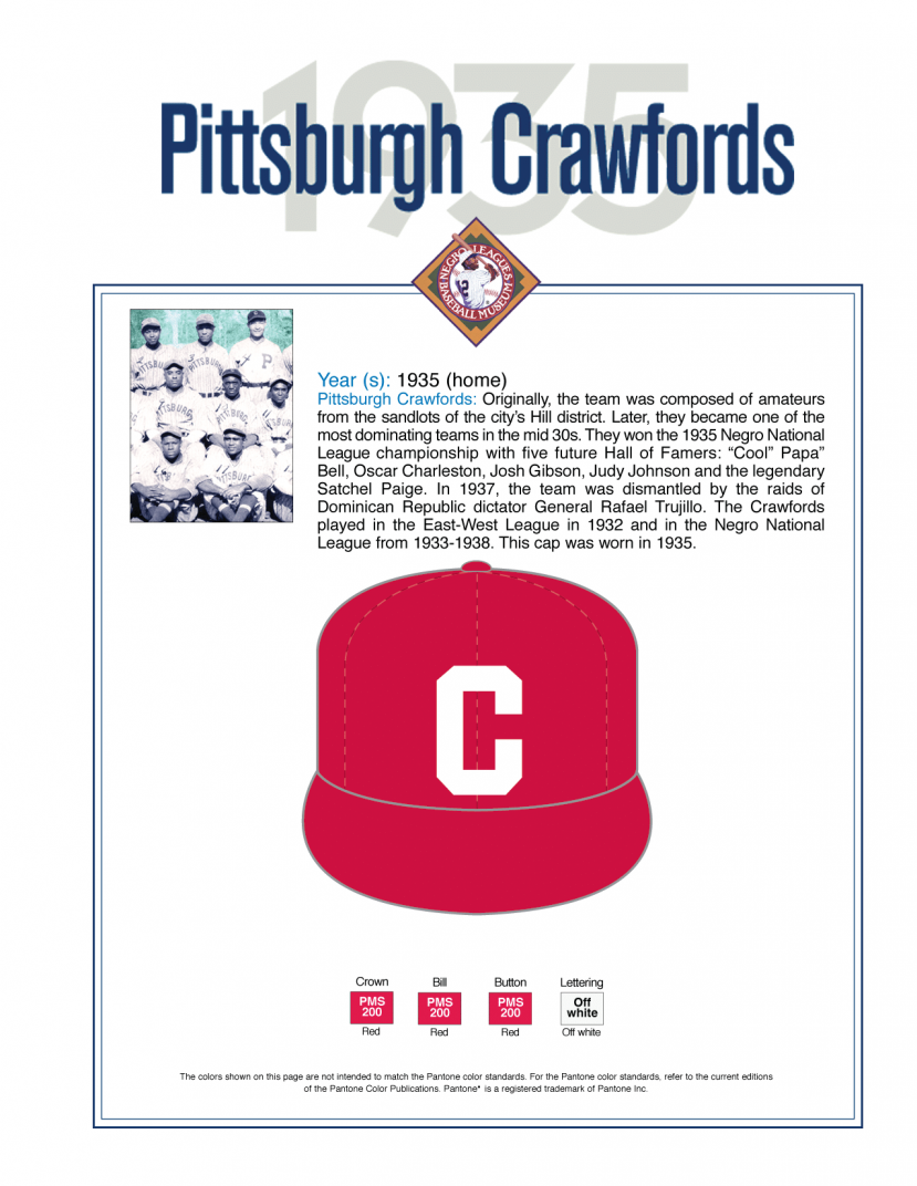Pittsburg Crawfords '35 (home)