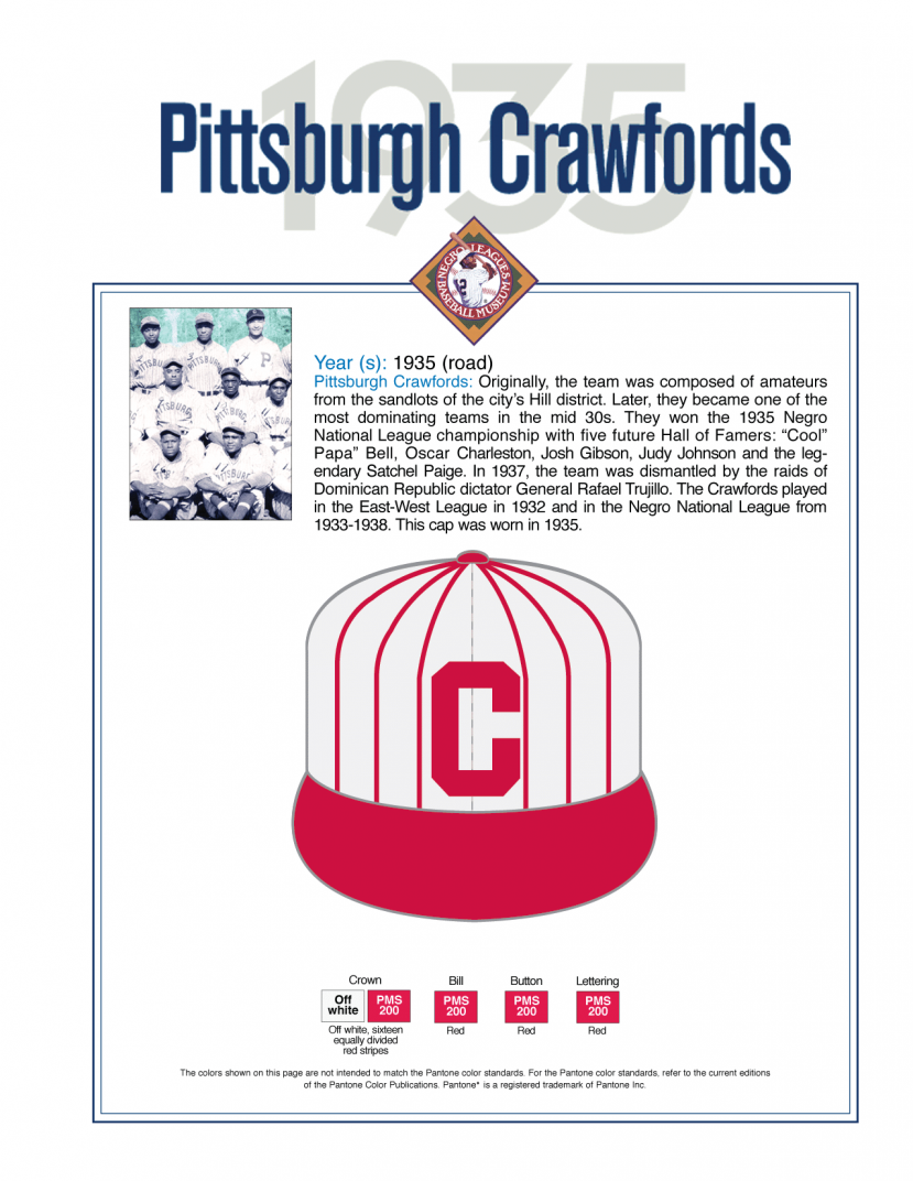 Pittsburg Crawfords '35 (road)